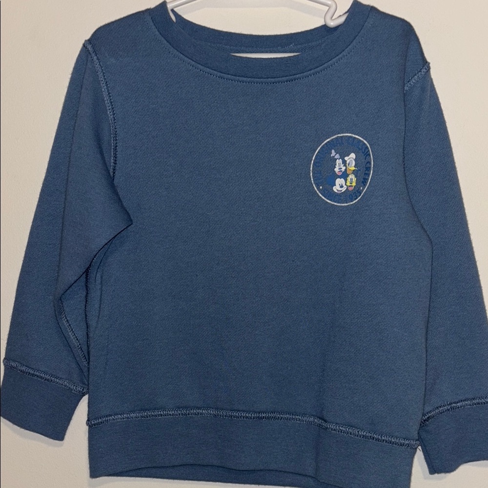 Disney Mickey Mouse & Friends Crewneck Pullover Graphic Sweatshirt 4